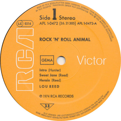 Reed, Lou - Rock 'n' Roll Animal