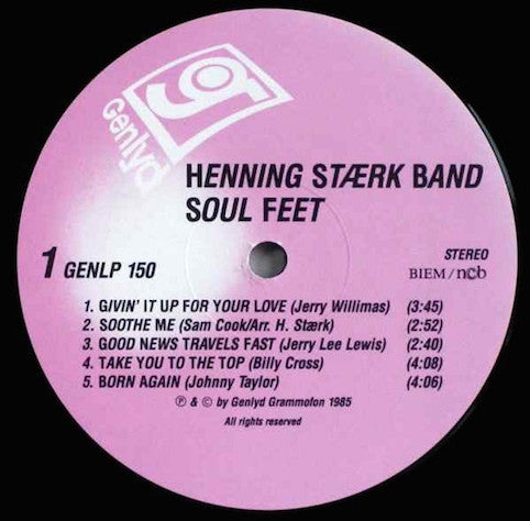 Henning Stærk Band ‎– Soul Feet