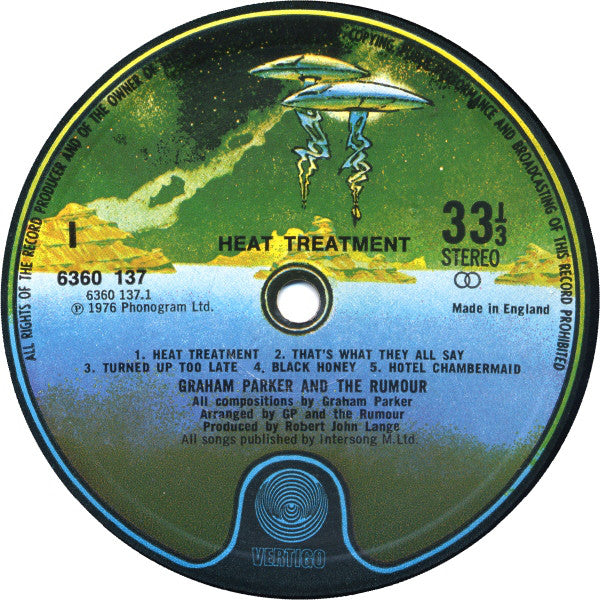 Parker, Graham & The Rumor - Heat Treatment