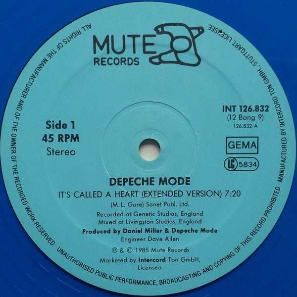Depeche Mode ‎– It's Called A Heart
