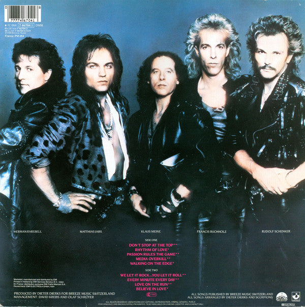 Scorpions – Savage Amusement – Vinyl (76 Hub-Servall