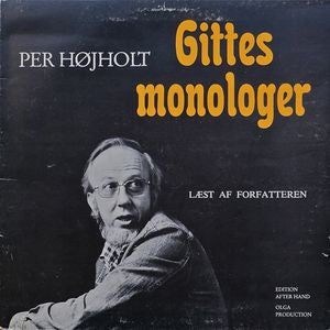 Højholt, Per ‎– Gittes Monologer