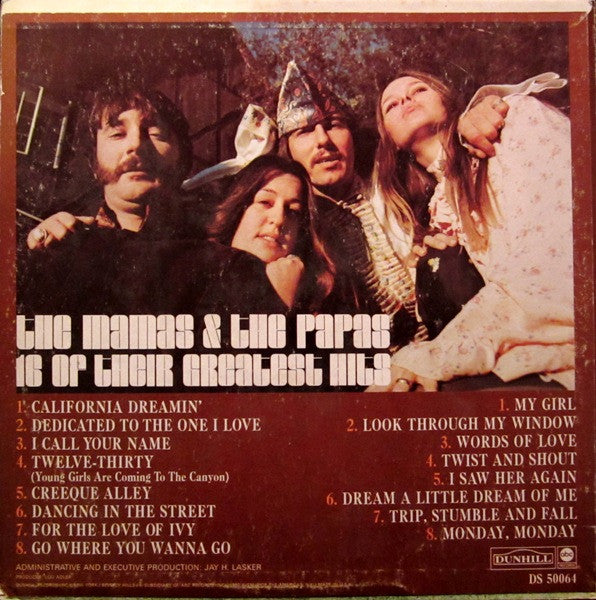 Mamas & The Papas - 16 Of Their GreatesT Hits