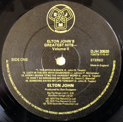 John, Elton - Elton John's Greatest Hits Volume II
