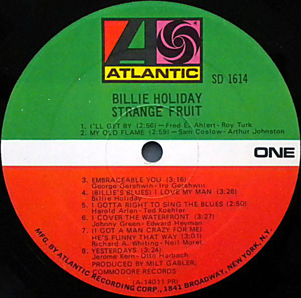 Holiday, Billie - Strange Fruit