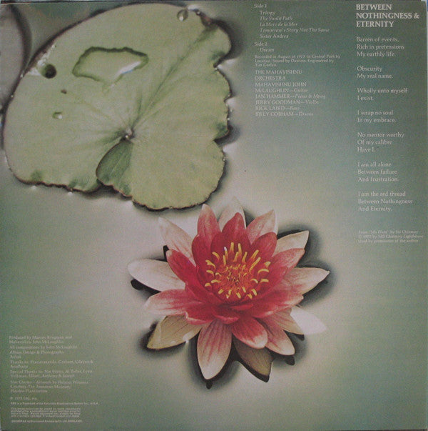 Mahavishnu Orchestra ‎– Between Nothingness & Eternity