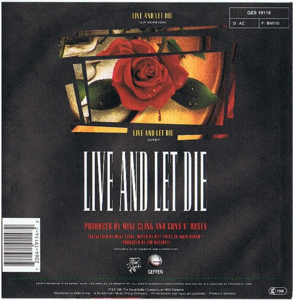 Guns n' Roses - Live And Let Die