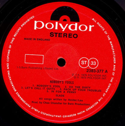 Slade - Nobody's Fools