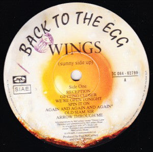 Wings - Back To Egg