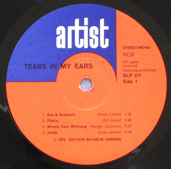 Tears ‎– In My Ears