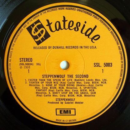 Steppenwolf - The Second