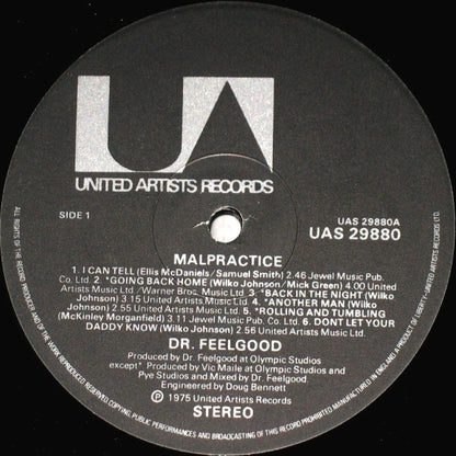 Dr. Feelgood - Malpractice - RecordPusher  