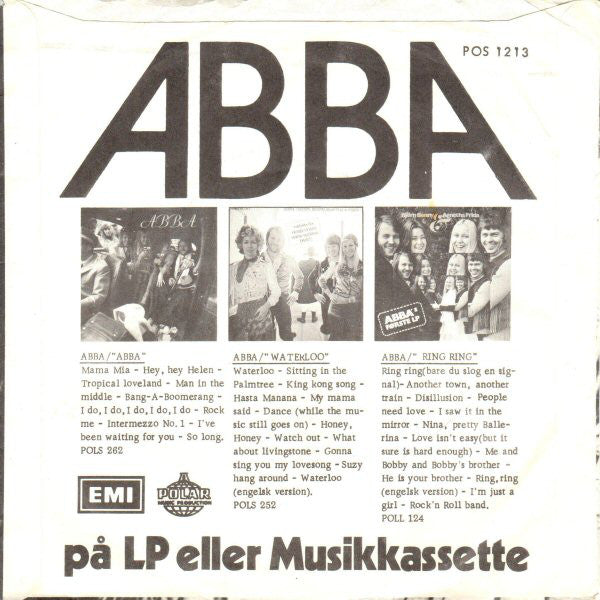 ABBA ‎– SOS