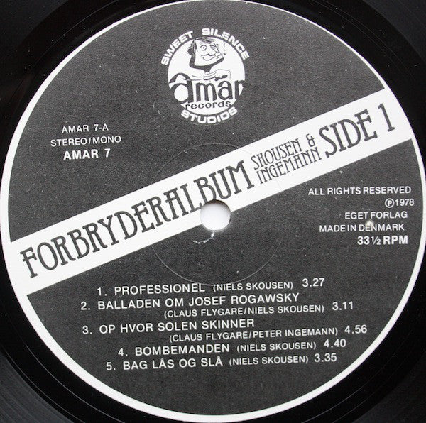 Skousen & Ingemann ‎– Forbryderalbum