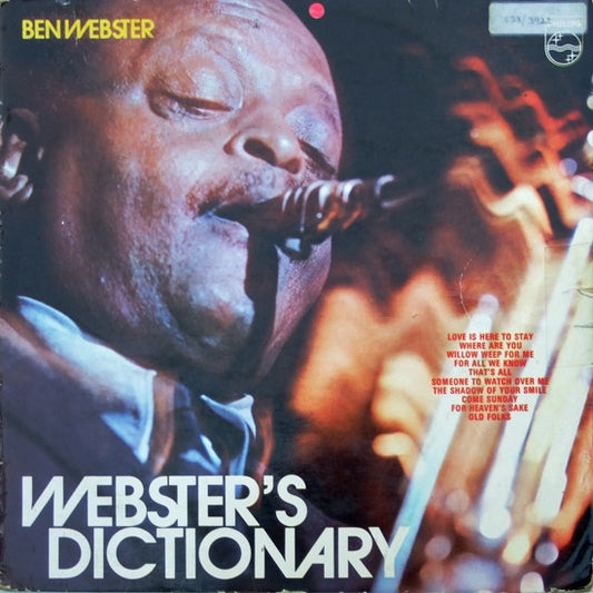Webster, Ben‎ – Webster's Dictionary