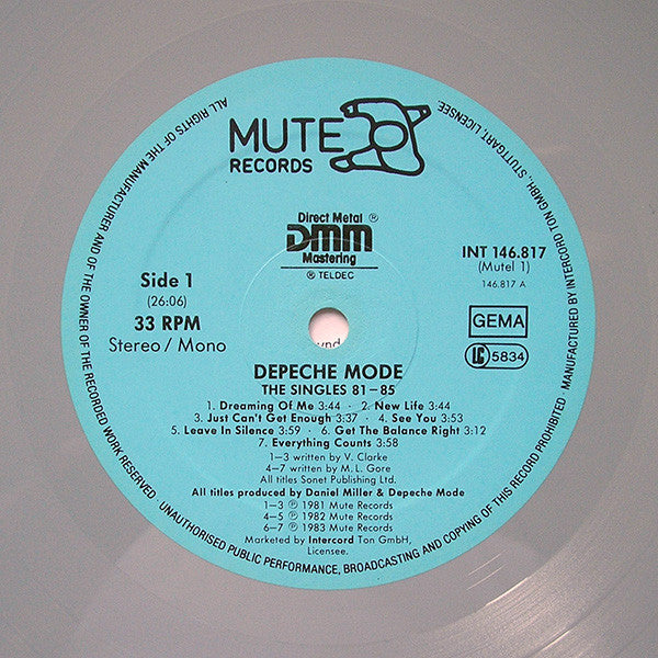 Depeche Mode ‎– The Singles 81 - 85