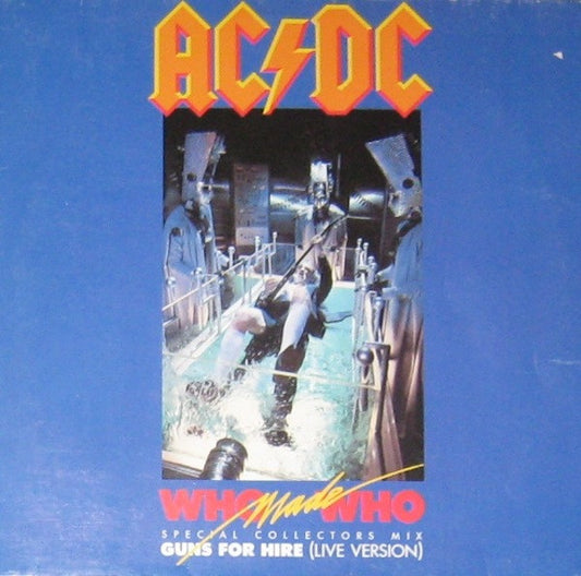 AC/DC ‎– Who Made Who (Special Collectors Mix) - RecordPusher  