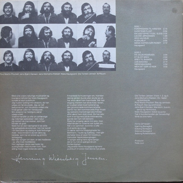 Hausgaard, Niels  ‎– Men Det Går Jo Nok