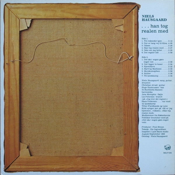 Hausgaard, Niels  ‎–  ...Han Tog Realen Med