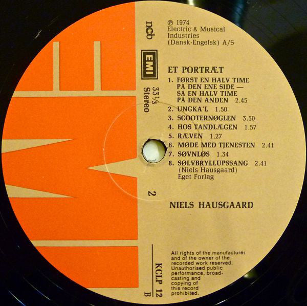 Hausgaard, Niels  ‎– Et Portræt