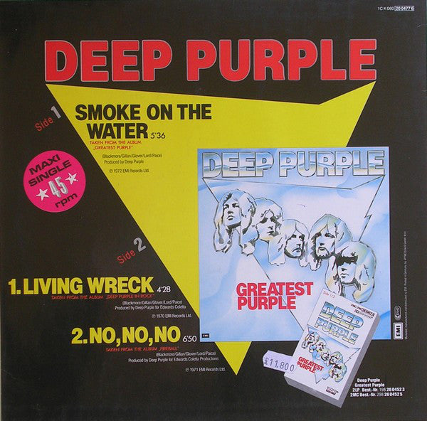 Deep Purple ‎– Smoke On The Water