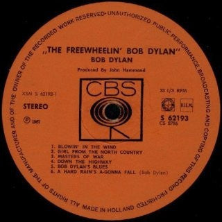 Dylan, Bob - Freewheelin' - RecordPusher  