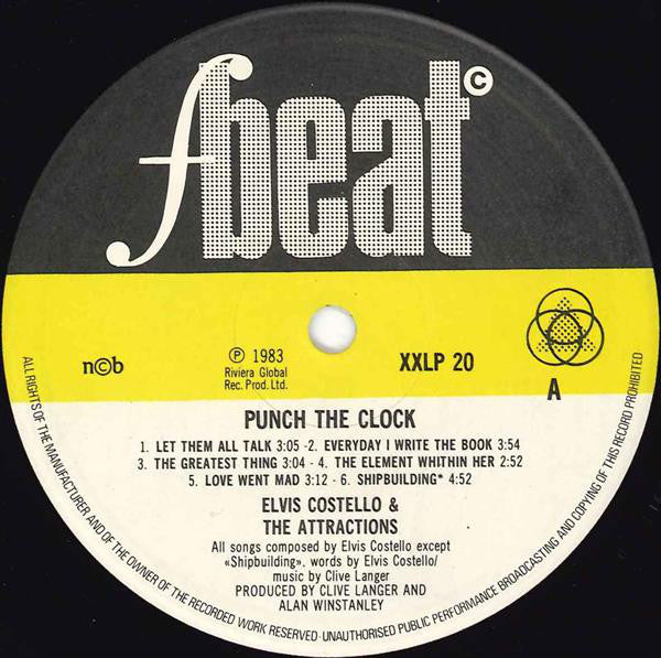 Costello, Elvis And The Attractions - Punch The Clock - RecordPusher  