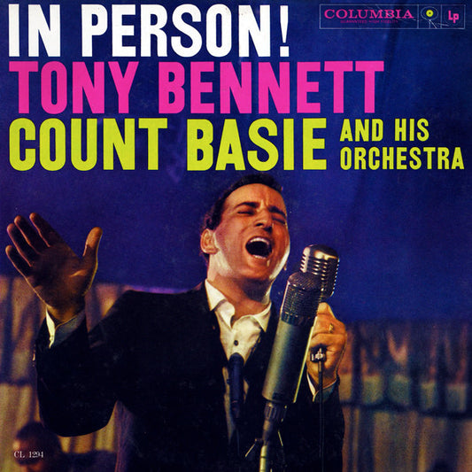 Bennett, Tony With Count Basie And His Orchestra ‎– In Person!