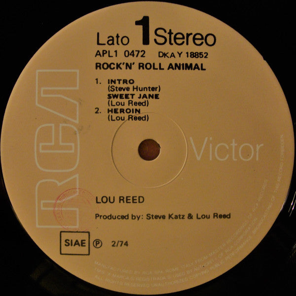 Reed, Lou - Rock 'n' Roll Animal