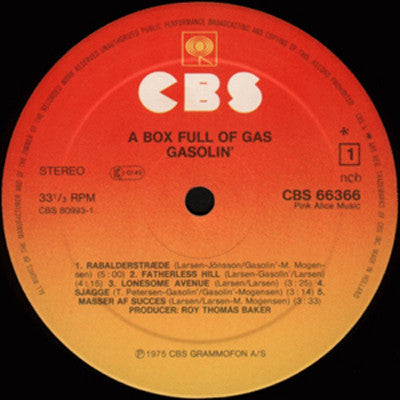 Gasolin' - A Box Full Of Gas