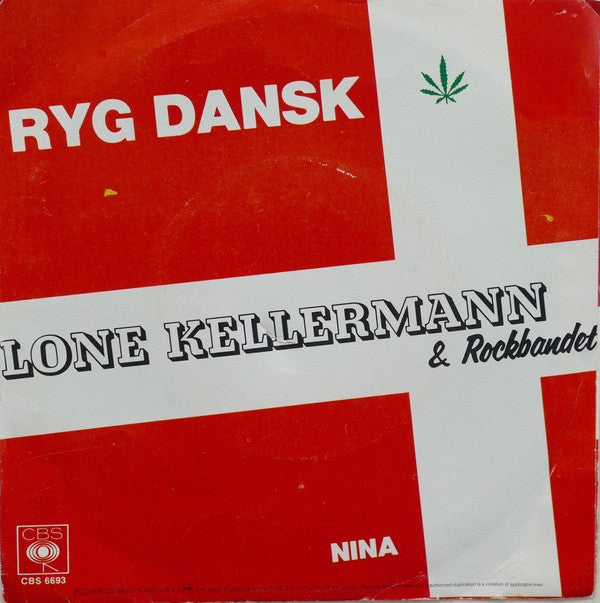 Lone Kellermann & Rockbandet ‎– Ryg Dansk