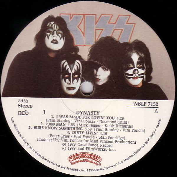 Kiss - Dynasty – RecordPusher - International Vinyl Record Store