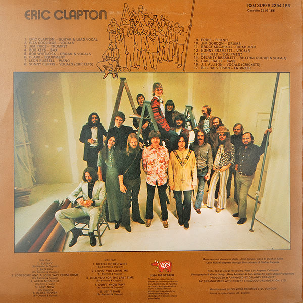 Clapton, Eric ‎– Eric Clapton