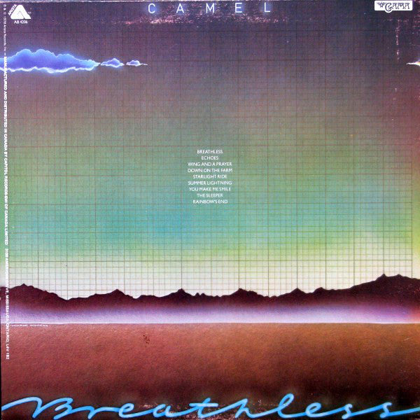 Camel ‎– Breathless