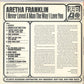 Franklin, Aretha - I Never Loved A Man The Way I Love You