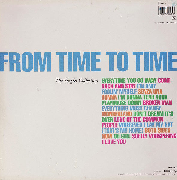 Young, Paul  ‎– From Time To Time (The Singles Collection)