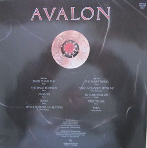 Roxy Music ‎– Avalon