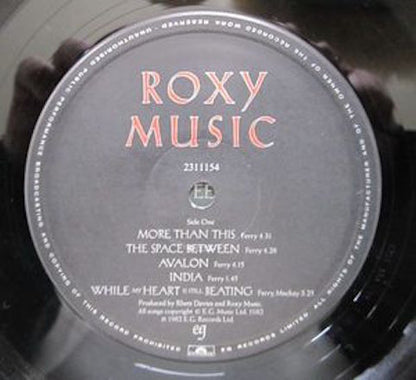 Roxy Music ‎– Avalon