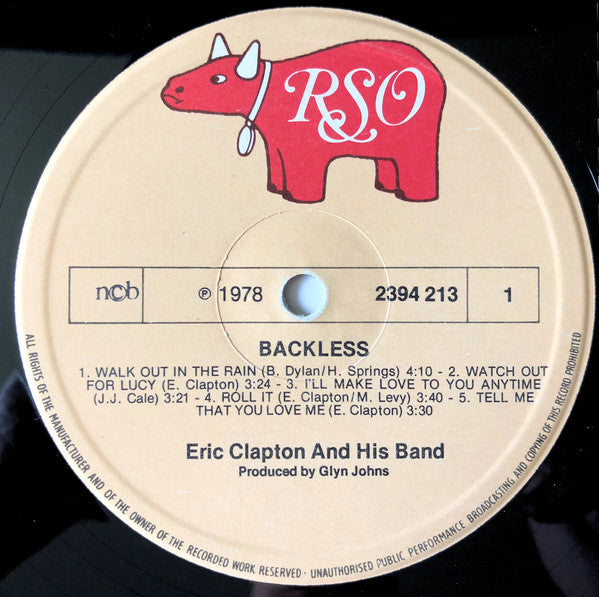 Clapton, Eric - Backless