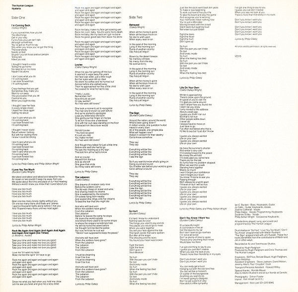 Human League - Hysteria