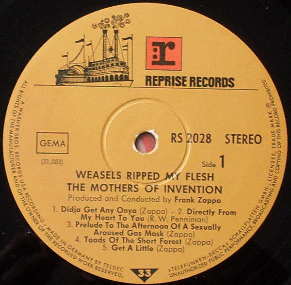 Zappa, Frank - Weasels Ripped My Flesh