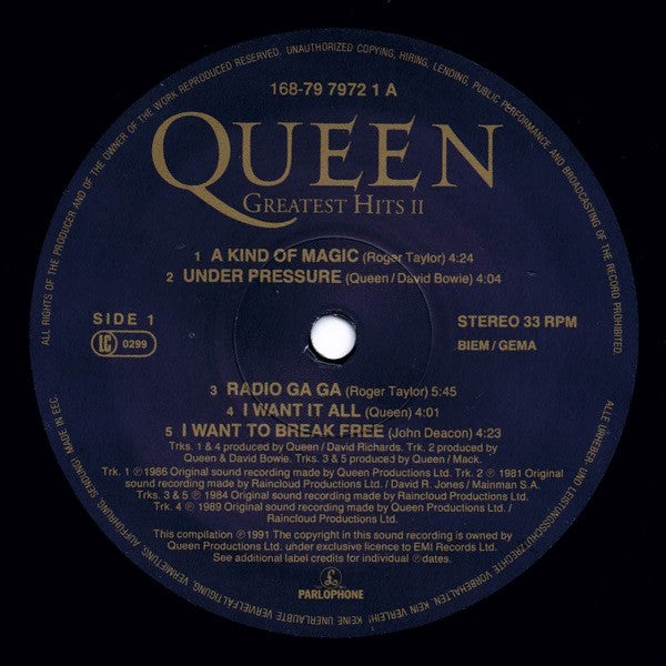 Queen - Greatest Hits II