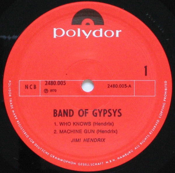 Hendrix, Jimi - Band Of Gypsys
