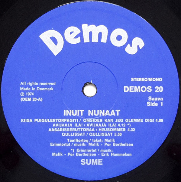 Sume ‎–  Inuit Nunaat