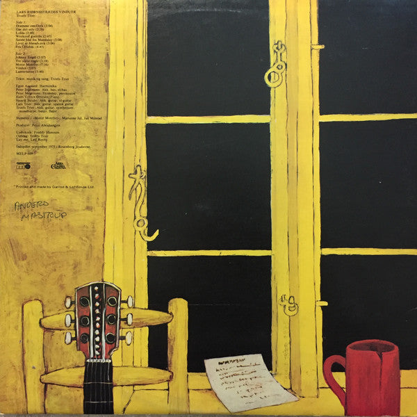 Trier, Troels ‎– Lars Bjørnsstrædes Vinduer