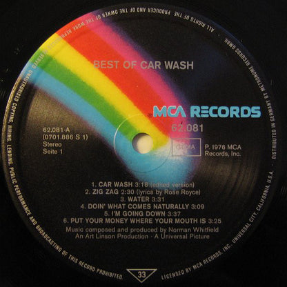 Car Wash Best Of - OST.