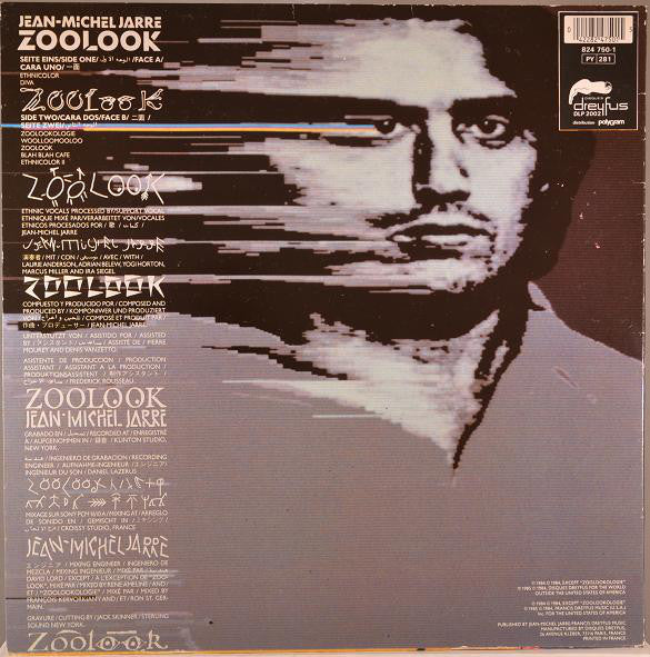 Jarre,  Jean Michel ‎– Zoolook