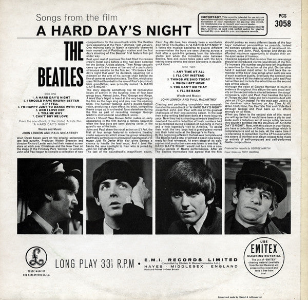 Beatles - A Hard Days Night