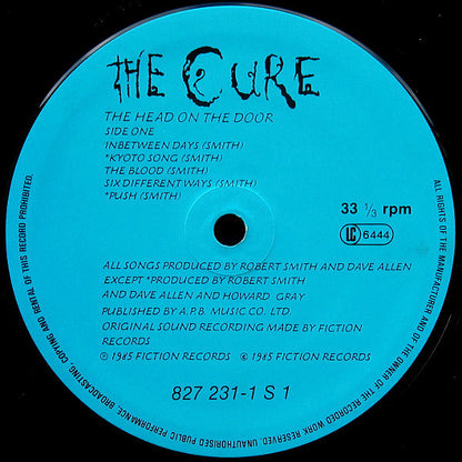 Cure - The Head On The Door