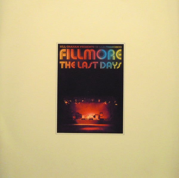 Fillmore - The Last Days – Box Set 4 x Vinyl, 1972 [r2741167